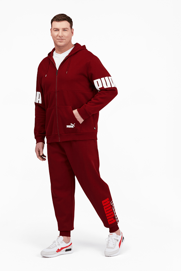 Puma clearance red sweatpants
