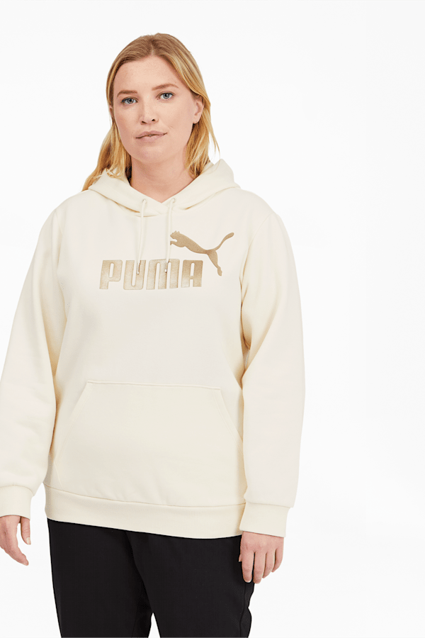 Gold hoodie women's clearance