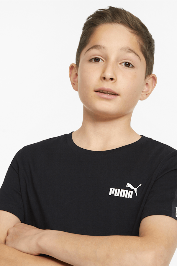 Essentials+ Tape Youth Tee, Puma Black, extralarge-GBR