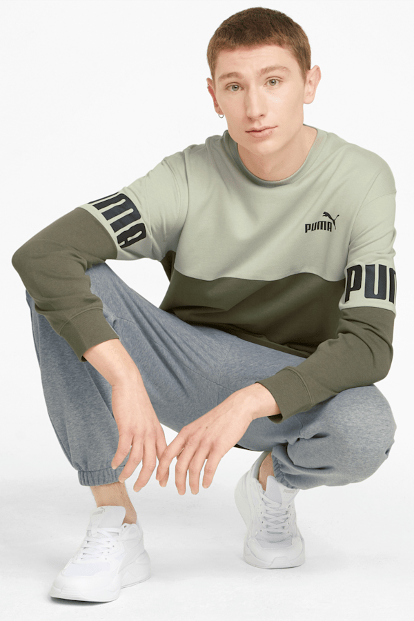 Puma no1 crew sweater mens best sale