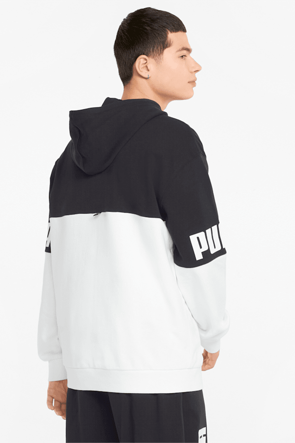 Mens black puma new arrivals hoodie
