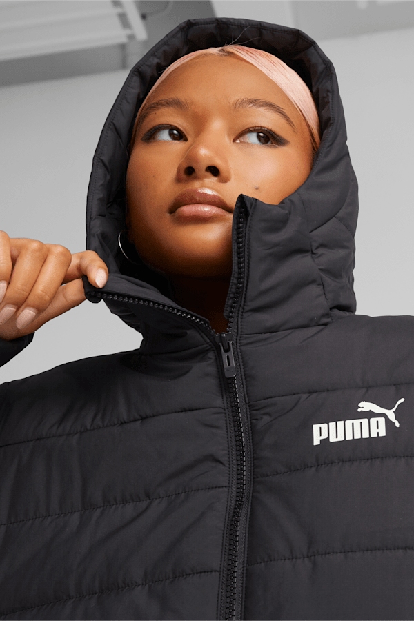 Essentials Padded Women's Jacket, Puma Black, extralarge