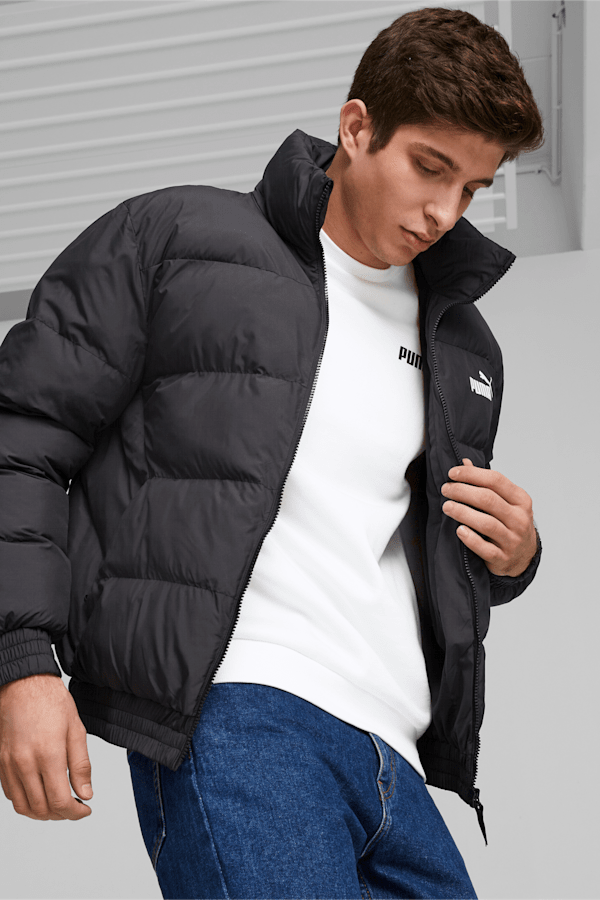 Essentials+ Puffer Jacket Men, Puma Black, extralarge-GBR