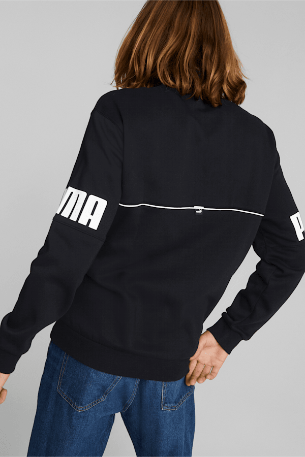 Puma retro half zip hot sale hoodie