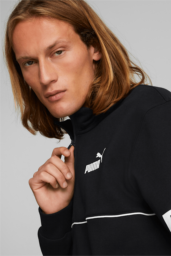 Puma hotsell zip sweatshirt