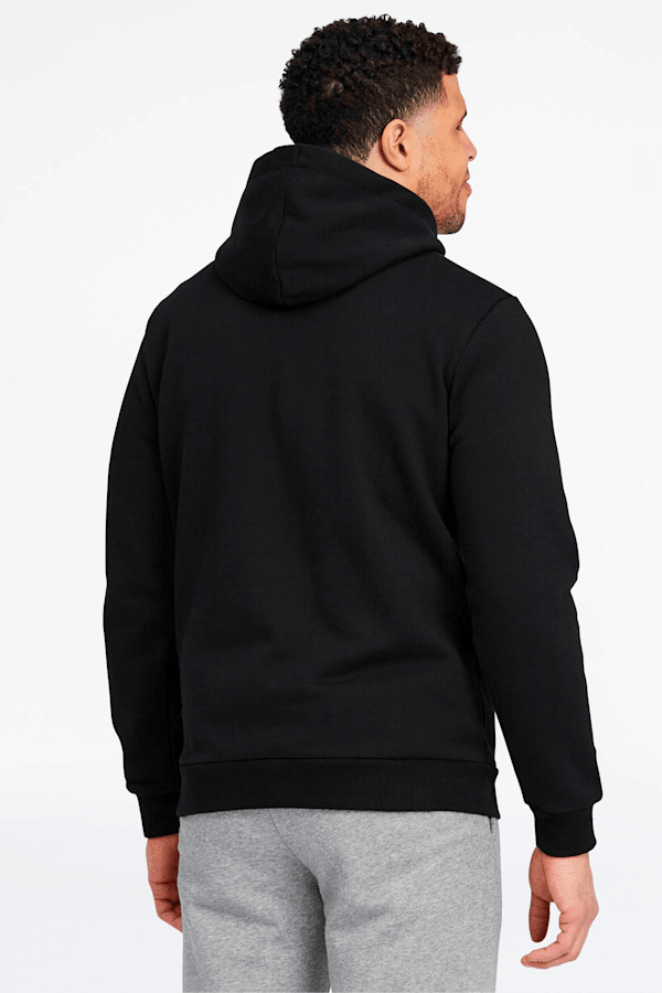 Mens black puma hoodie hotsell