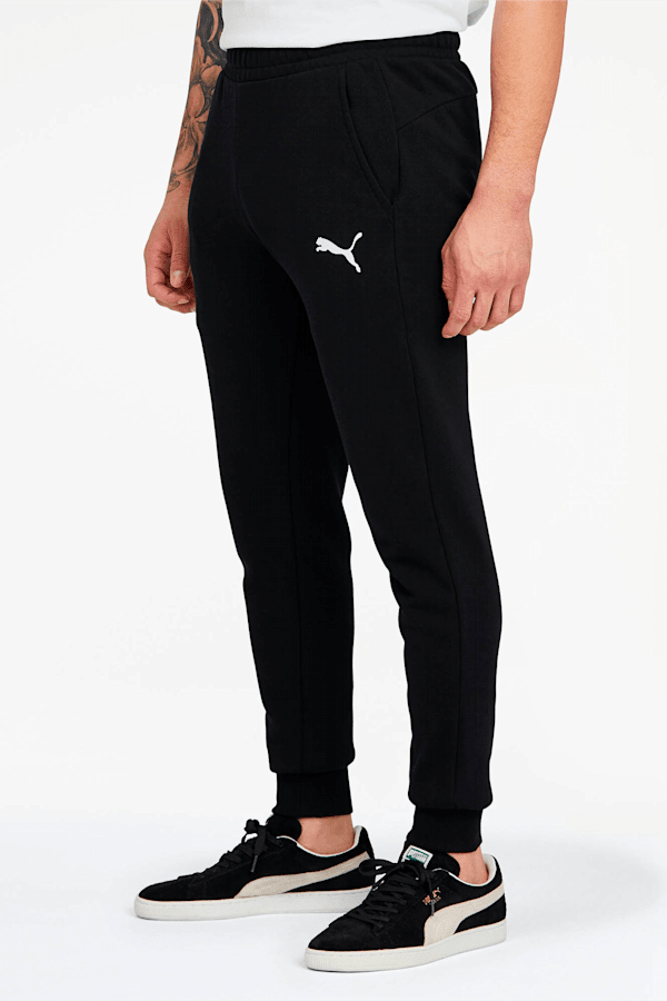 Puma, Pants, Puma Mens Knit Jogger Essentials Logo Pants Drawstring Waist  Casual Size L