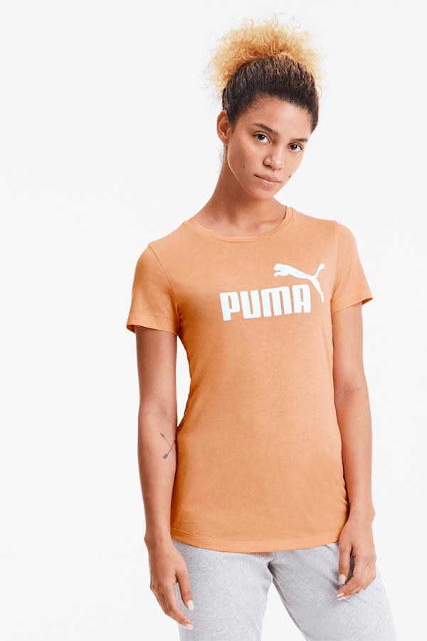 Essentials + Women's Heather Tee, Cantaloupe, extralarge