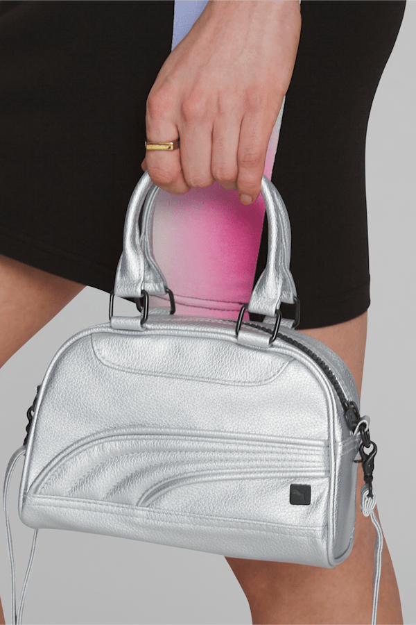 PUMA Cross Mini Grip Bag 3.0, Silver, extralarge