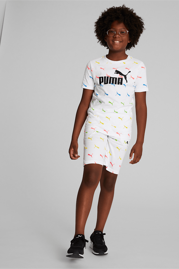 Summer Cool Big Kids' Tee, PUMA WHITE, extralarge