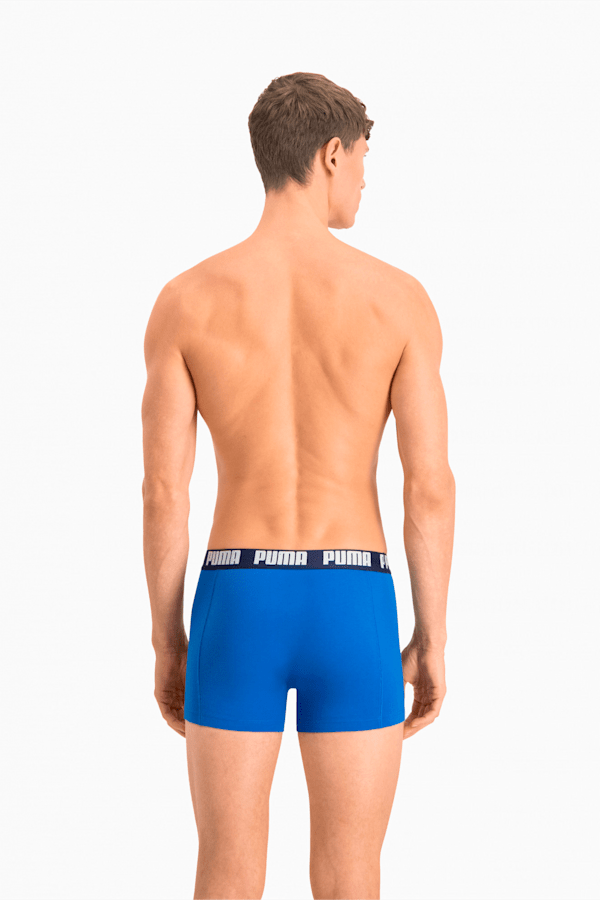 Basic Short Boxer  2 Pack, true blue, extralarge