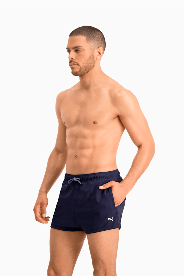 PUMA Men's Short Length Swimming Shorts, navy, extralarge