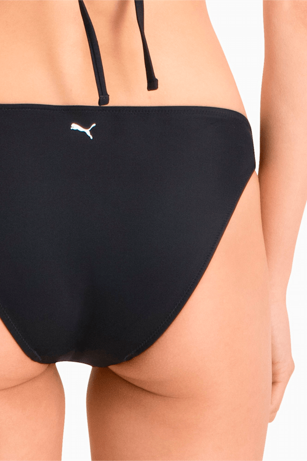 PUMA Swim Women's Classic Bikini Bottom, black, extralarge