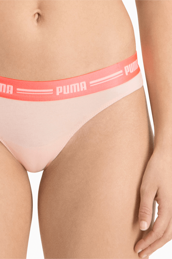 PUMA Women's String 2 Pack, light pink, extralarge