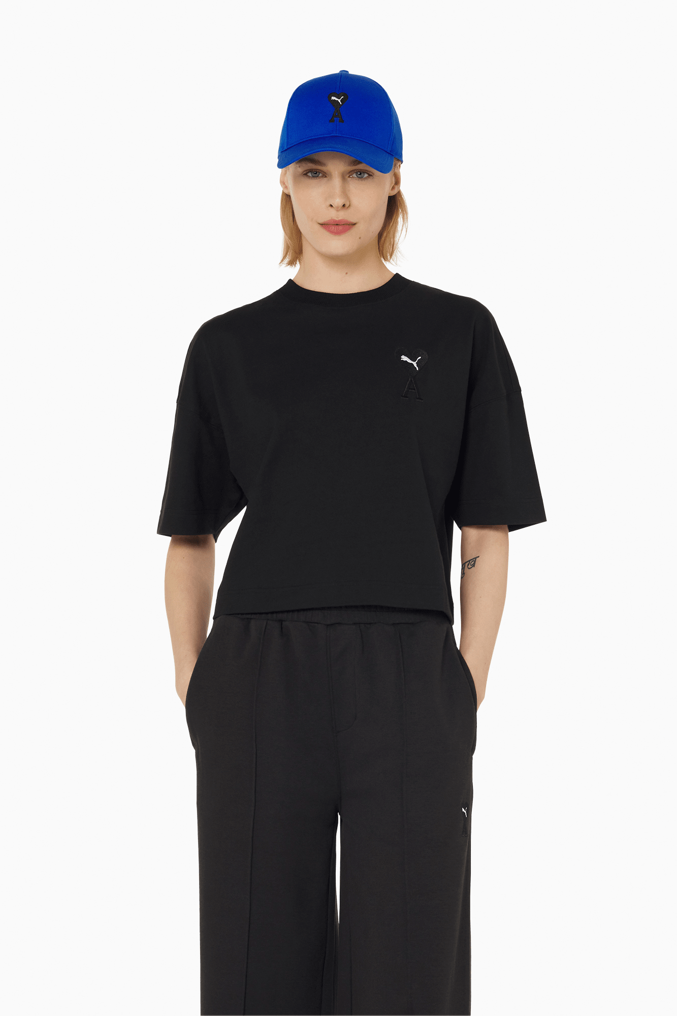 PUMA x AMI グラフィック 半袖 TシャツTシャツ/カットソー(半袖/袖なし)