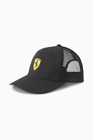 Scuderia Ferrari Trucker Cap, Puma Black, extralarge