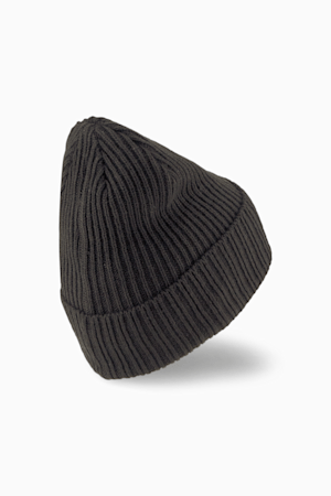 Classic Cuff Ribbed Beanie, Puma Black, extralarge-GBR