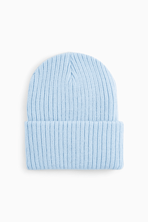 Cuff Trend Beanie Women, Icy Blue, extralarge-GBR