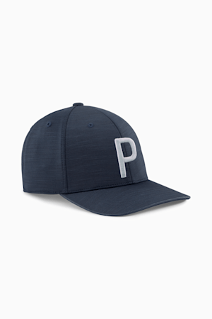 P Golf Cap, Navy Blazer-Ash Gray, extralarge-GBR