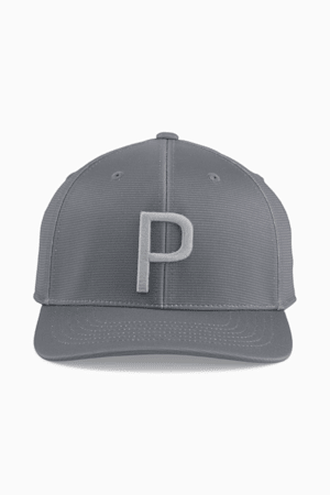 P Golf Cap, Slate Sky-Ash Gray, extralarge-GBR