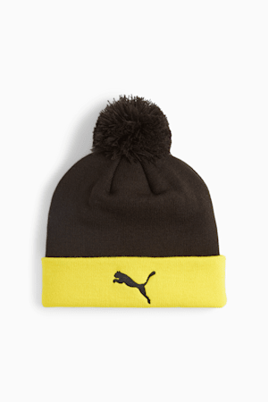 Borussia Dortmund Beanie, PUMA Black-Cyber Yellow, extralarge-GBR