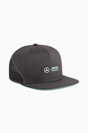 Mercedes-AMG PETRONAS Flat Brim Cap, PUMA Black, extralarge-GBR
