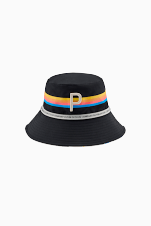 PUMA x DUVIN Men's Golf Bucket Hat, Frosty White, extralarge-GBR