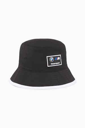 BMW M Motorsport Men's Bucket Hat, PUMA Black, extralarge-GBR