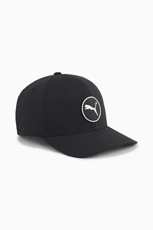 Circle Cat Tech Golf Cap, PUMA Black, extralarge-GBR