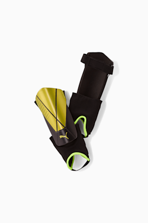 ftblNXT SPIRIT Ankle Shinguards, Yellow Alert-Puma Black, extralarge