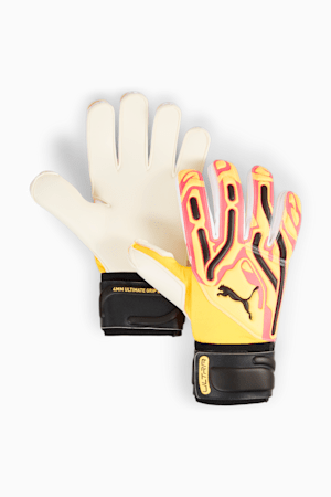 PUMA ULTRA Pro RC Goalkeeper Gloves, Sunset Glow-Sun Stream-PUMA Black, extralarge-GBR