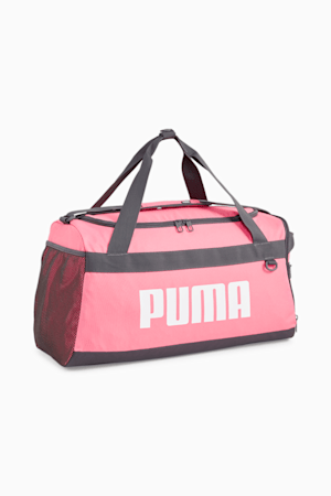 Pink puma duffle top bag