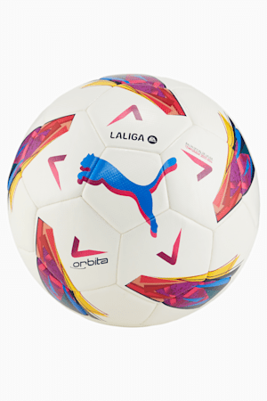 Orbita LaLiga Hybrid Training Football, PUMA White-multi colour, extralarge-GBR