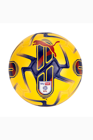 Orbita 1 EFL Football, Pelé Yellow-Team Power Blue-PUMA Red, extralarge-GBR