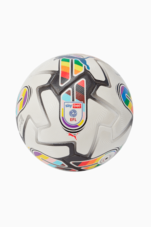 Orbita 1 EFL Football, PUMA White-multi colour rainbow, extralarge-GBR