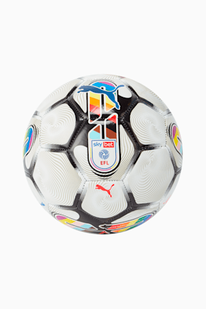 PUMA Orbita 6 EFL MS Football, PUMA White-multi colour rainbow, extralarge-GBR