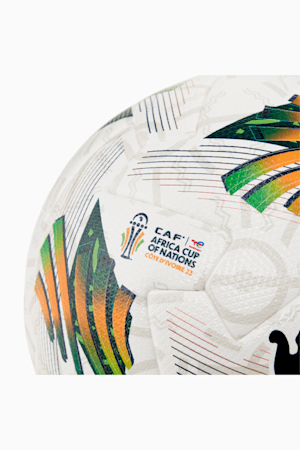 PUMA Orbita TotalEnergies CAF Africa Cup of Nations 2023 (FIFA Pro) Football, PUMA White-multicolor, extralarge-GBR