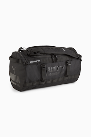 PUMA x PLEASURES Duffle Bag, PUMA Black, extralarge-GBR