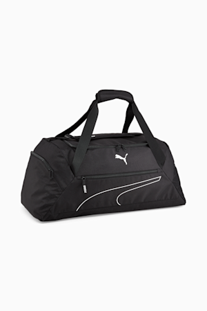 Fundamentals Medium Sports Bag, Puma Black, extralarge-GBR