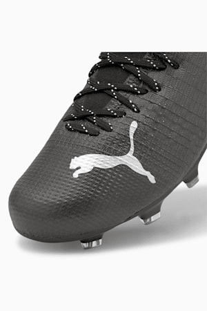 ULTRA 2.3 FG/AG Soccer Cleats Big Kids, Puma Black-Puma Silver-Asphalt, extralarge