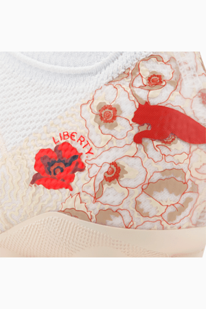 Chaussures de soccer avec crampons PUMA x LIBERTY FUTURE 1.4 FG/AG Femme, Puma White-Pristine, extralarge