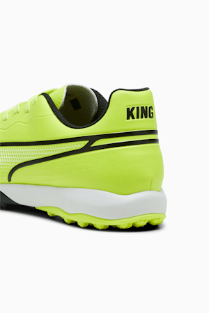 KING MATCH TT Football Boots, Electric Lime-PUMA Black, extralarge-GBR