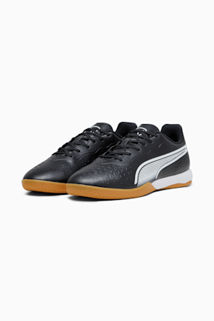 KING MATCH IT Football Boots, PUMA Black-PUMA White, extralarge-GBR