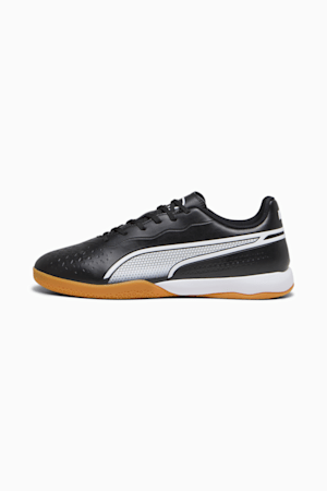 KING MATCH IT Football Boots, PUMA Black-PUMA White, extralarge-GBR