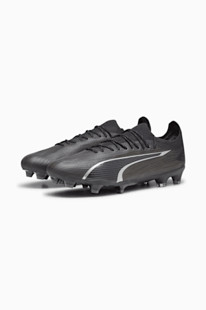 ULTRA ULTIMATE FG/AG Men's Soccer Cleats, PUMA Black-Asphalt, extralarge