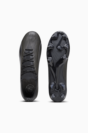 Chaussures de soccer avec crampons ULTRA ULTIMATE FG/AG, PUMA Black-Asphalt, extralarge