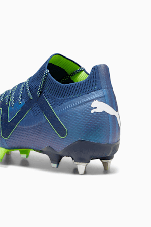 FUTURE ULTIMATE MxSG Men's Football Boots, Persian Blue-PUMA White-Pro Green, extralarge-GBR