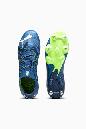 FUTURE ULTIMATE MxSG Men's Football Boots, Persian Blue-PUMA White-Pro Green, extralarge-GBR