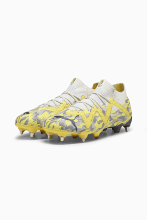 FUTURE ULTIMATE MxSG Men's Football Boots, Sedate Gray-Asphalt-Yellow Blaze, extralarge-GBR