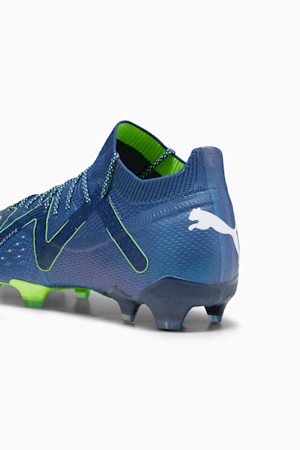 FUTURE ULTIMATE FG/AG Men's Football Boots, Persian Blue-PUMA White-Pro Green, extralarge-GBR